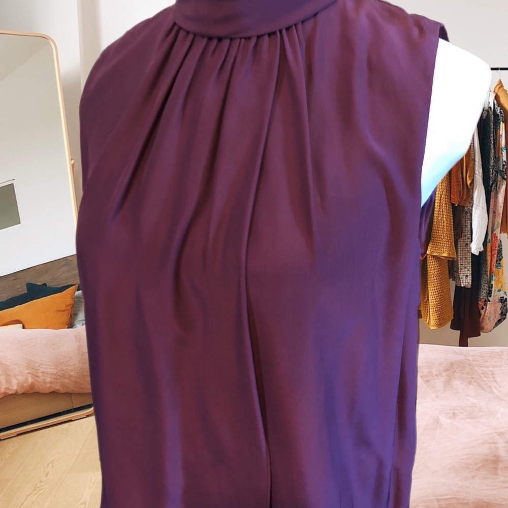 Lafayette 148 New York Sleeveless Silk Blouse- NWT- Size 6